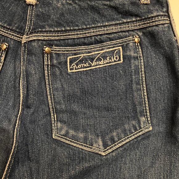 Gloria Vanderbilt Vintage Y2K High Rise Straight Leg Jeans - 4/6 - Picture 7 of 8